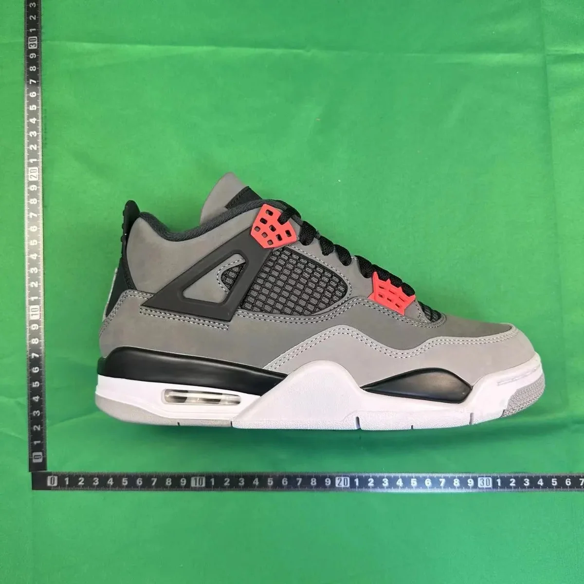 Nike Air Jordan 4 Cool Grey/Infrared Sneakers