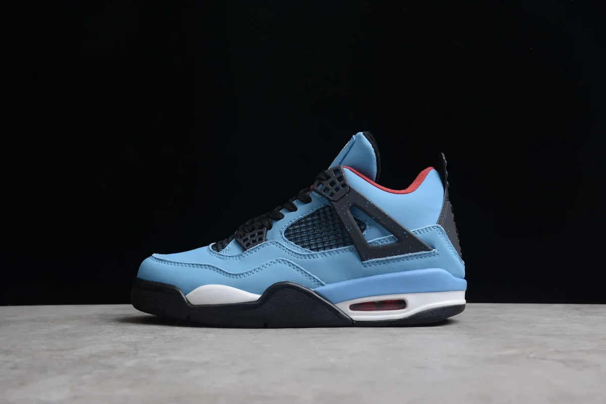 Nike Air Jordan 4 University Blue Black Sneakers