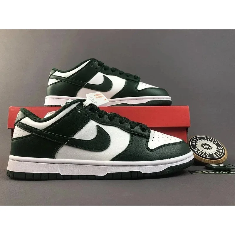 Nike Dunk Low Green/White Sneakers