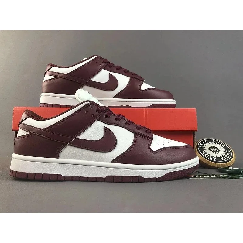 Nike Dunk Low Burgundy/White Sneakers