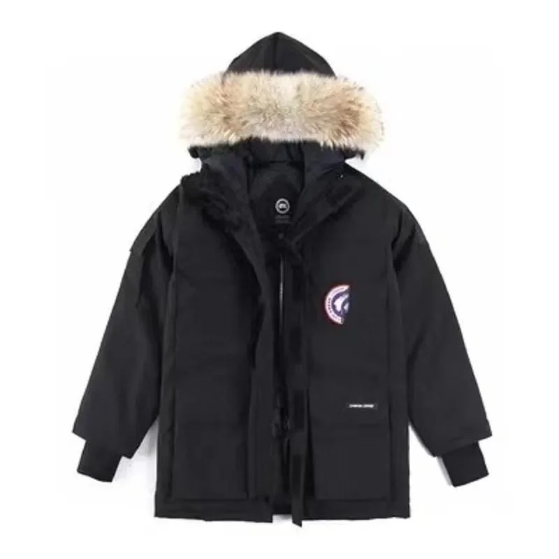 Canada Goose Expedition Black Fur Trim Parka