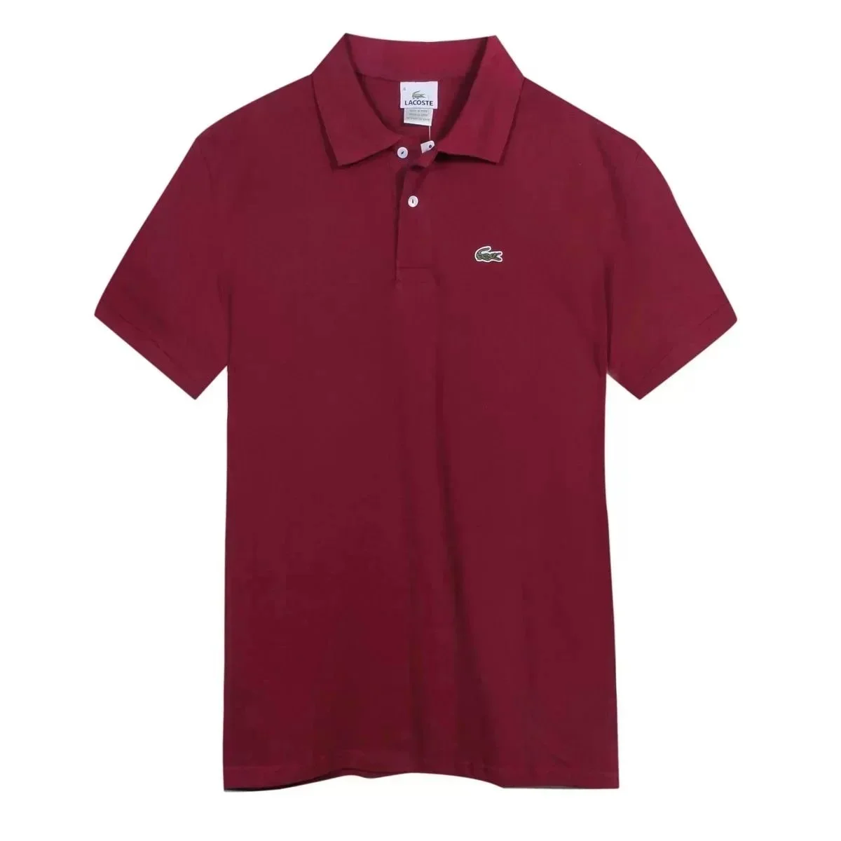 Lacoste Polo Shirt Wine Red T-Shirt