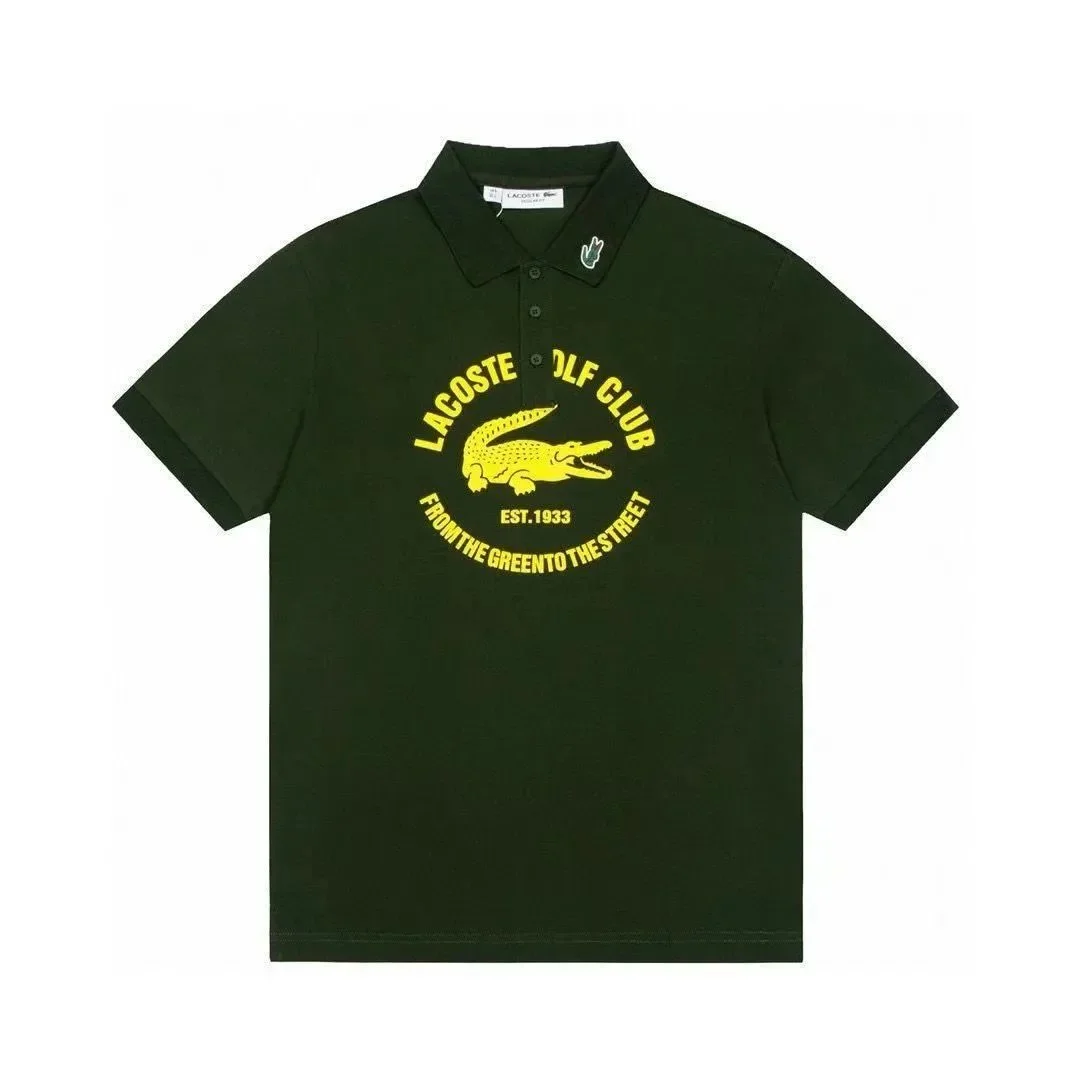 Lacoste Golf Club Olive Green Polo Shirt