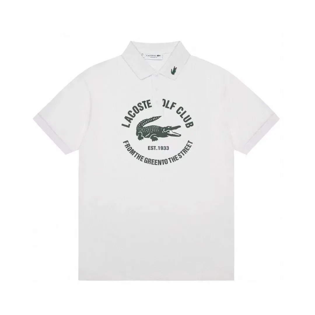Lacoste Golf Club White Polo Shirt