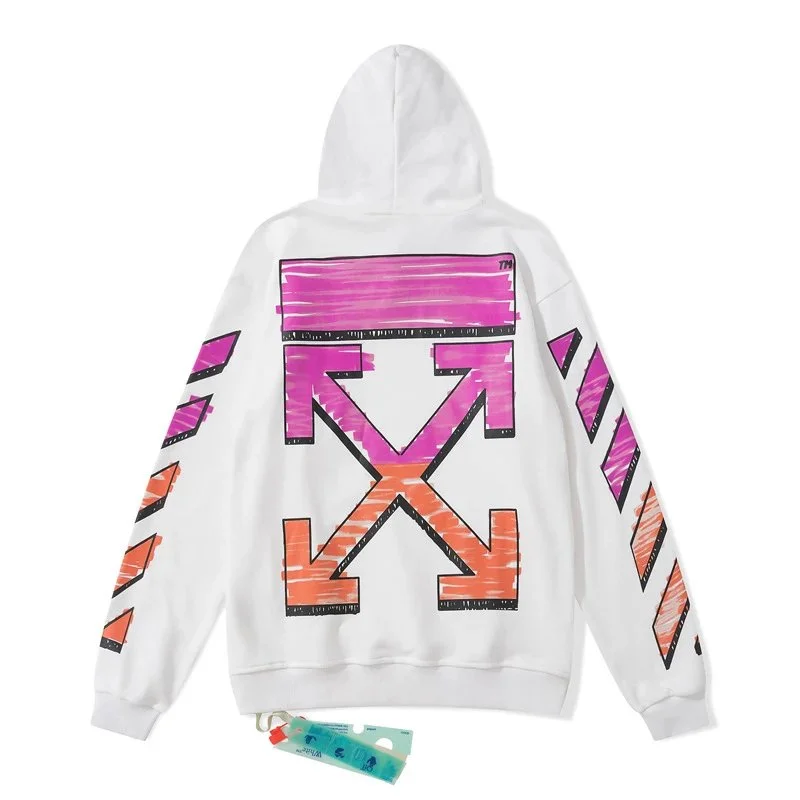 Off-White OW Arrow White Hoodie
