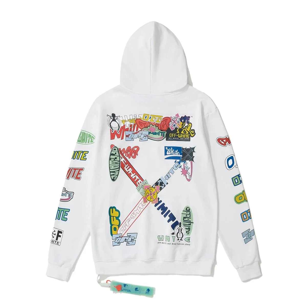 Off-White OW Shooter White Hoodie
