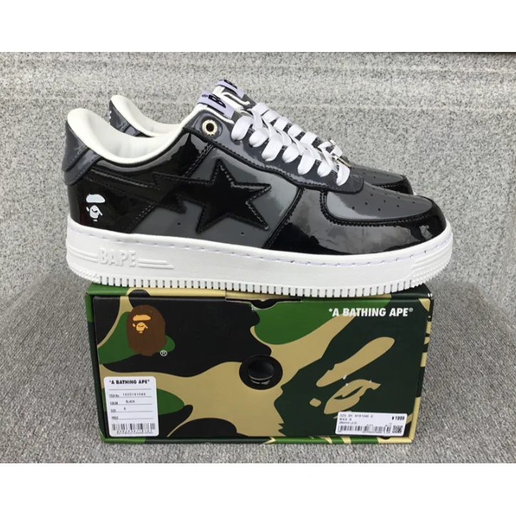 A Bathing Ape BAPE STA Triple Black Sneakers
