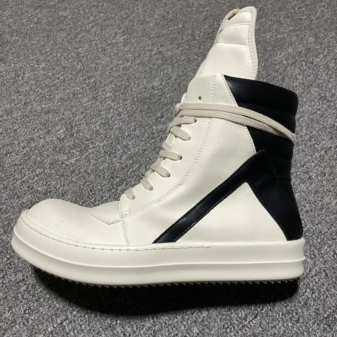 Rick Owens Geobasket DRKSHDW RO主线白黑 Sneakers