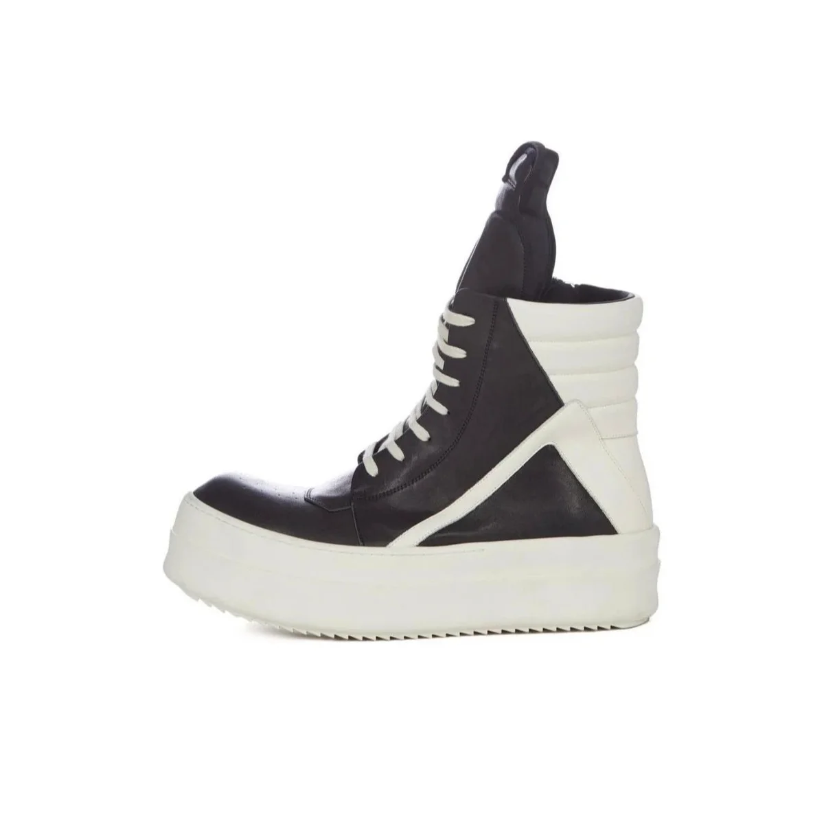 Rick Owens Geobasket DRKSHDW Black/White Sneakers
