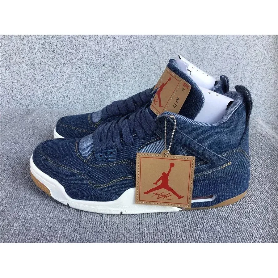Air Jordan Air Jordan 4 Denim Blue Sneakers