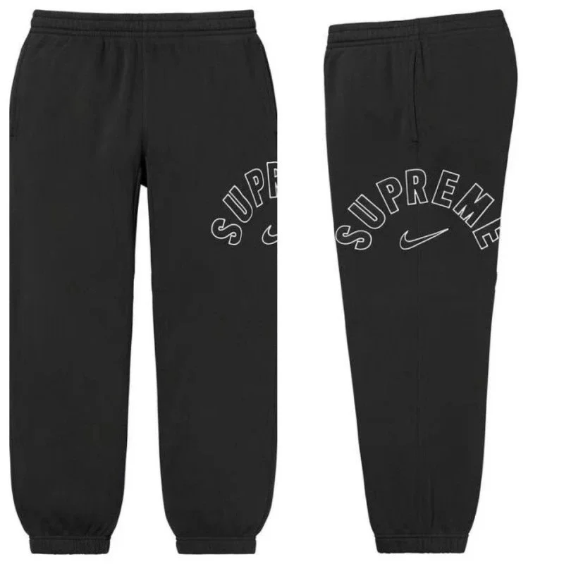 Supreme x Nike Black Supreme Arch Sweatpants