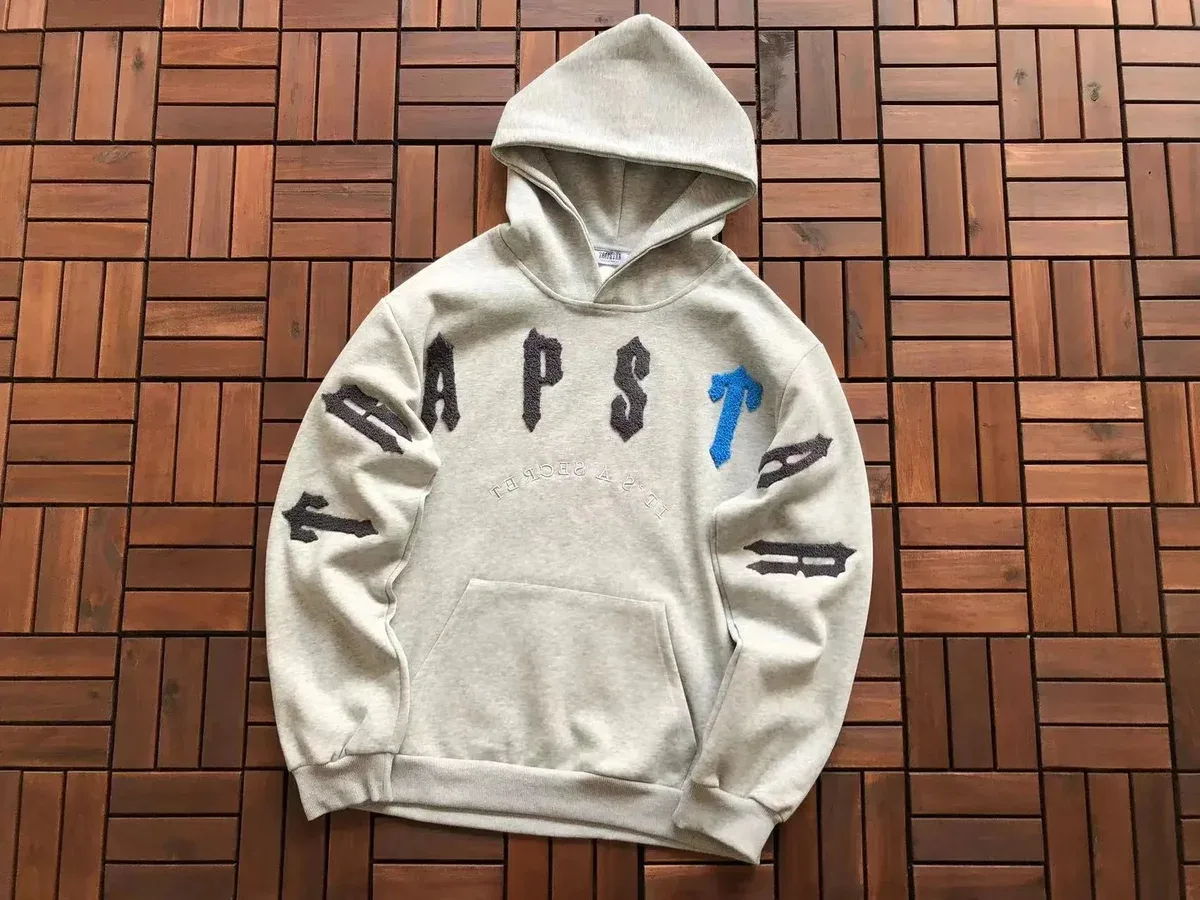 Trapstar Hoodie Grey 'It's a Secret' Graphic