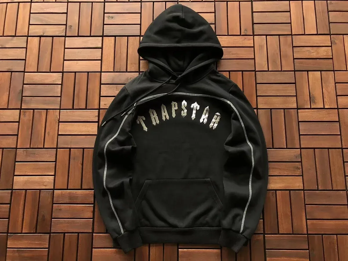 Trapstar Black Shooters Hoodie