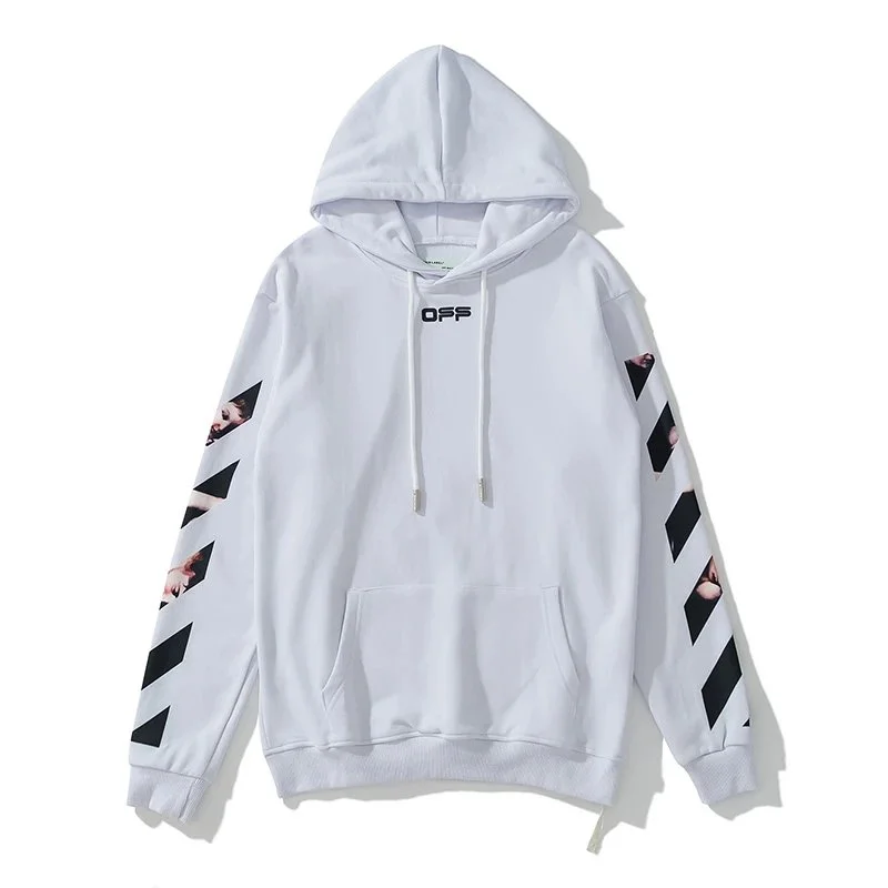 Off-White Arrow Hoodie White Streetwear