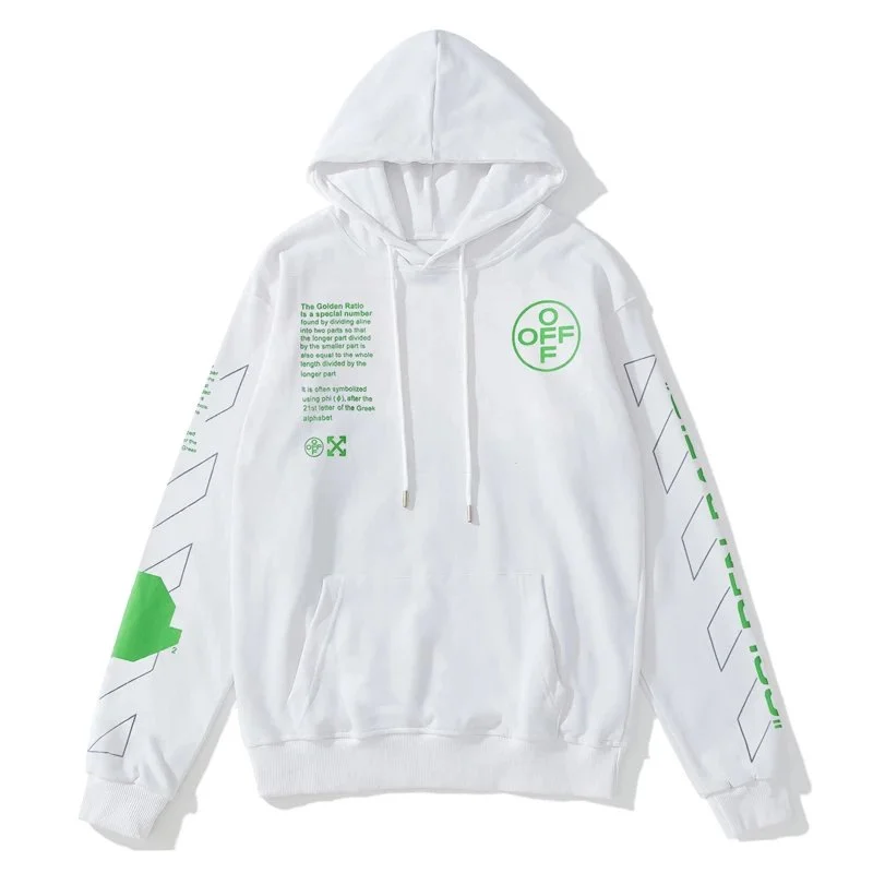 Off-White OW Hoodie White/Green