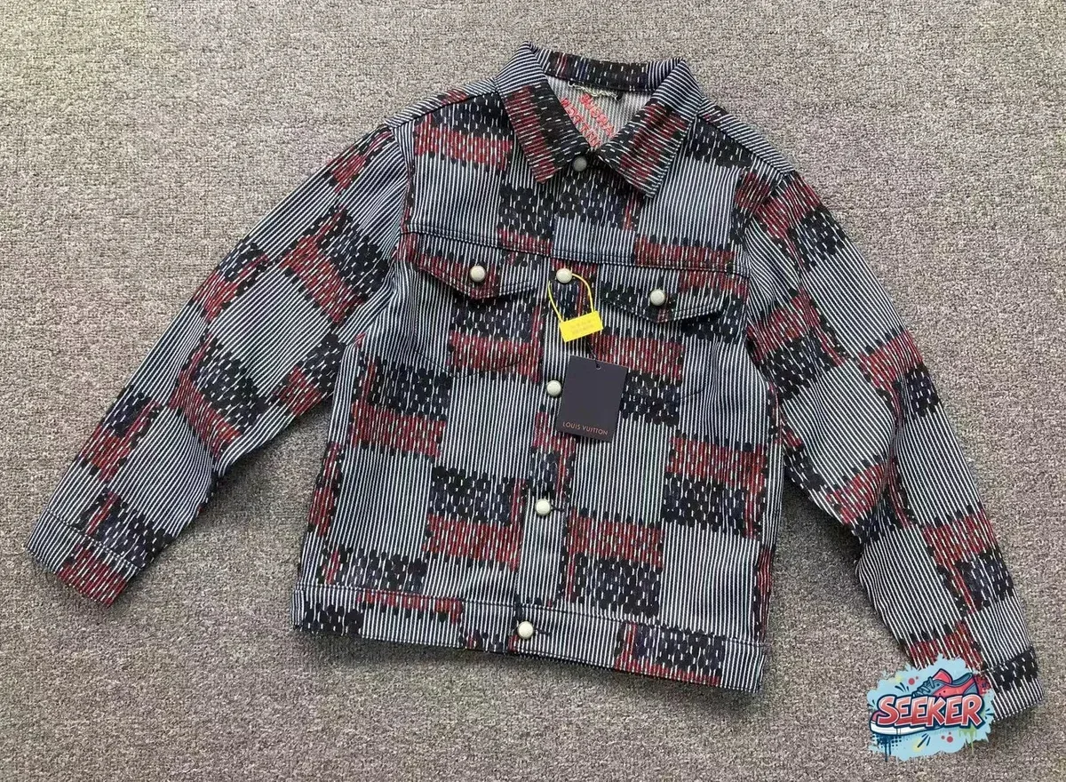 Louis Vuitton Tabi Plaid Denim Jacket