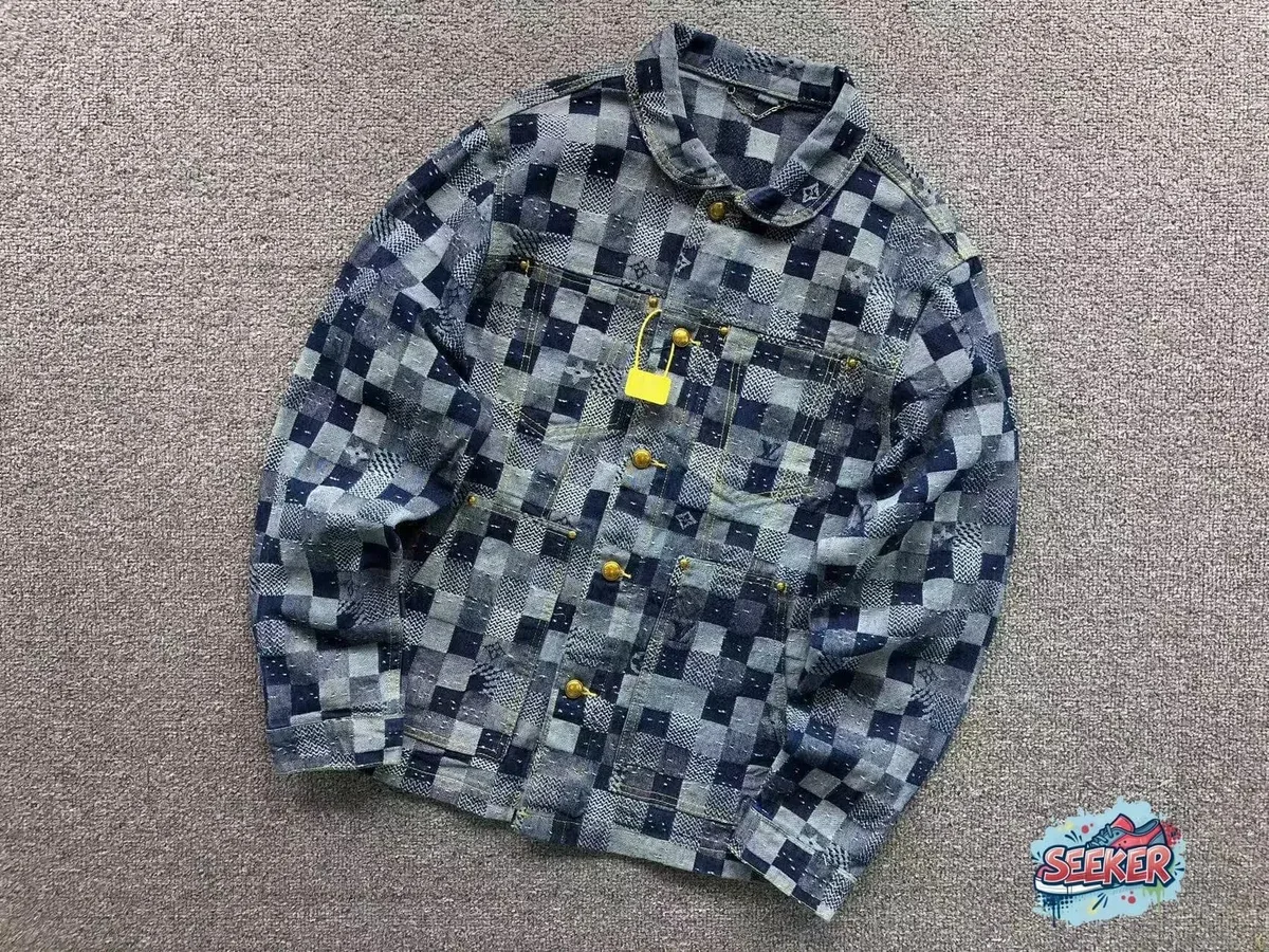 Louis Vuitton Tabi Checkerboard Denim Jacket