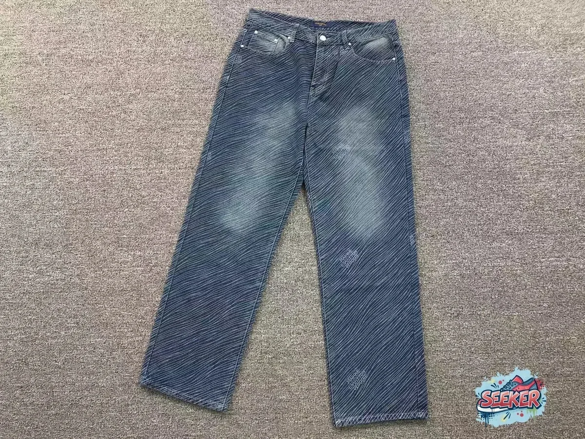 Unisex Brushed Denim Jeans