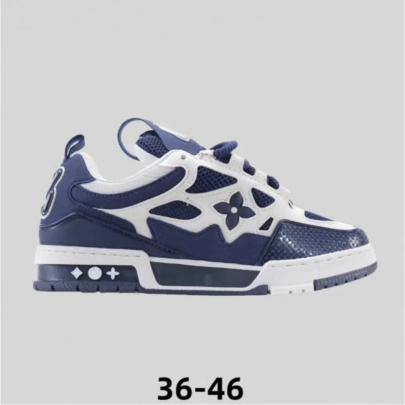 Louis Vuitton Tabi Blue & White Sneakers