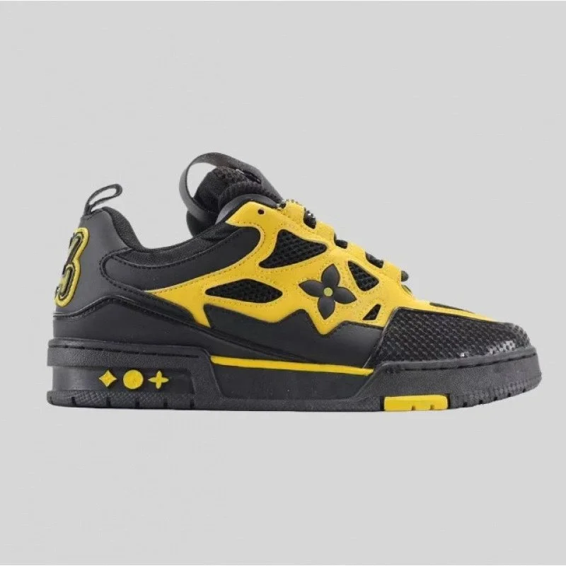 Louis Vuitton Tabi Black & Yellow Sneakers