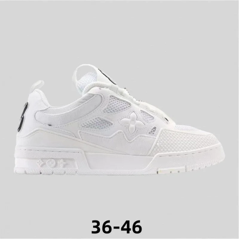 Louis Vuitton LV Trainer White Sneakers