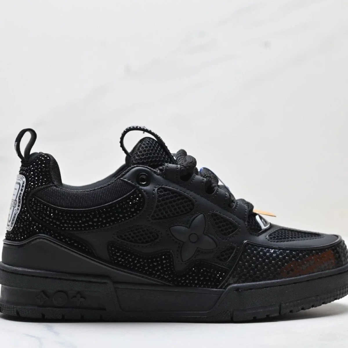 Louis Vuitton LV Trainer Triple Black Sneakers