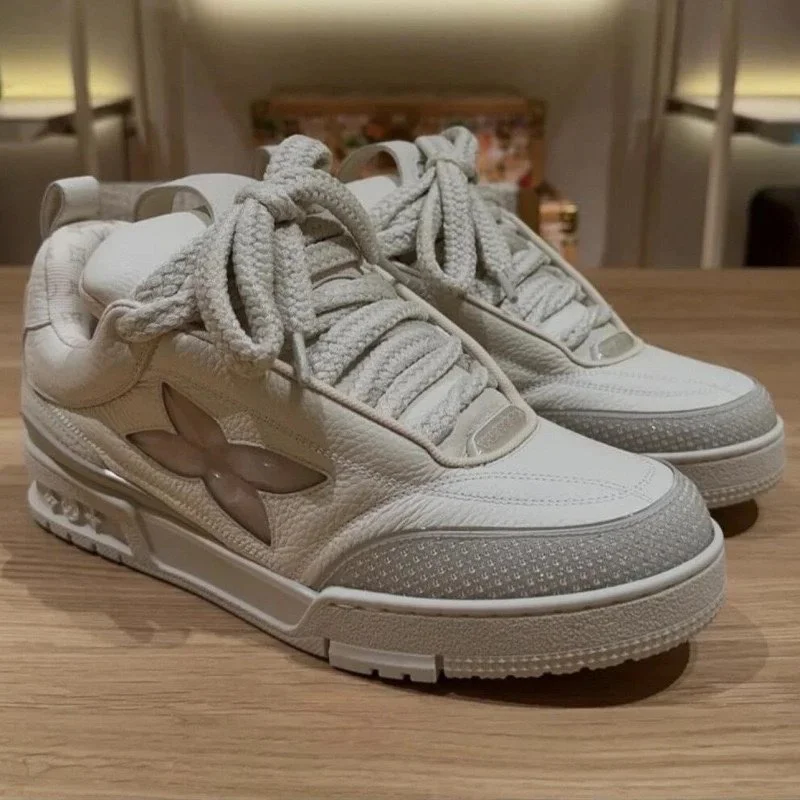 Louis Vuitton LV Trainer White Sneakers