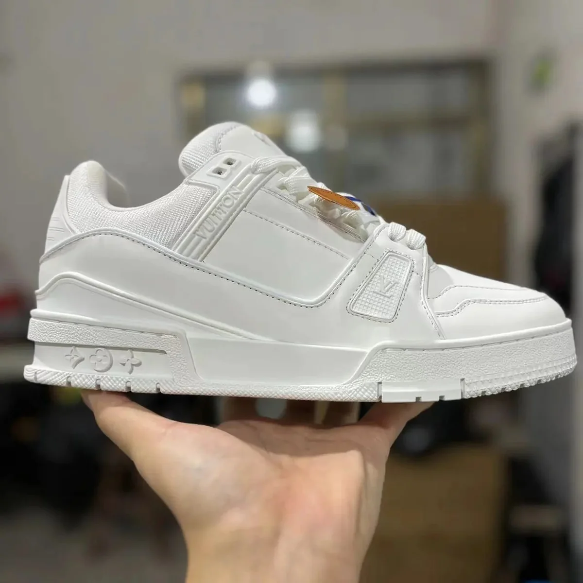 Louis Vuitton LV Trainer White Sneakers