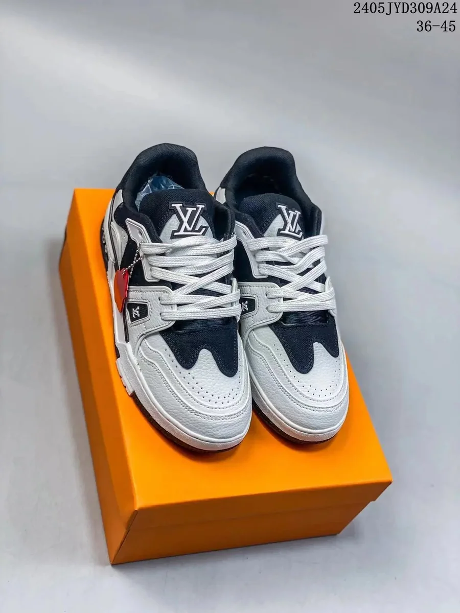 Louis Vuitton LV Trainer White/Black Sneakers