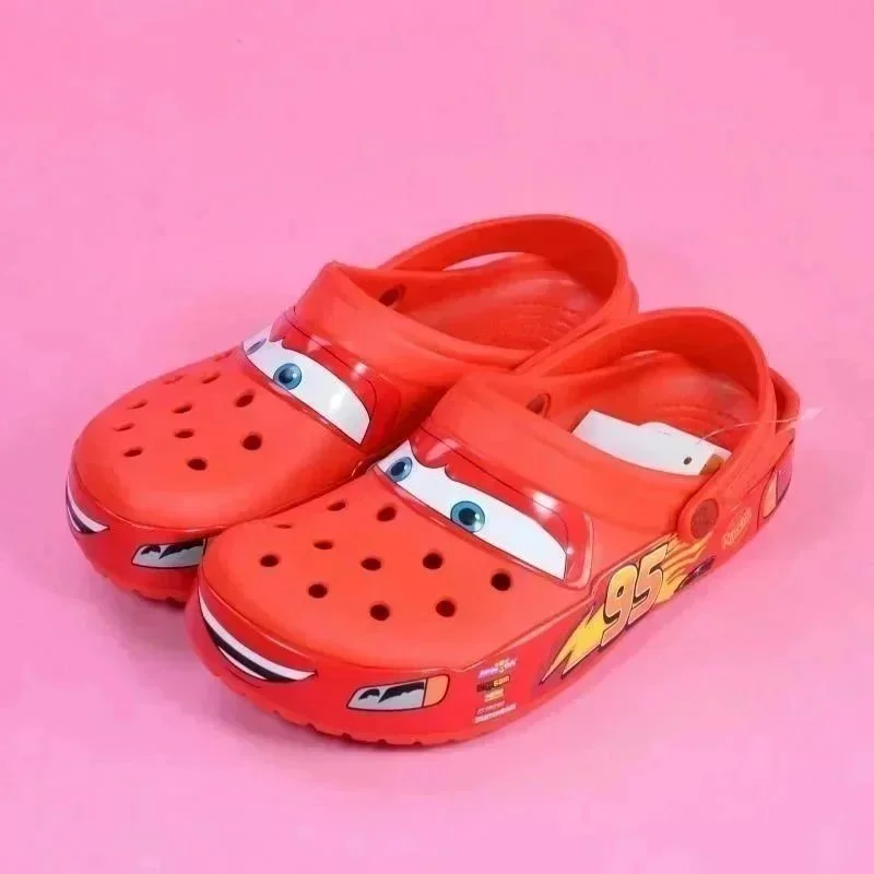 Crocs Cars Lightning McQueen Clogs Red Kids Shoes