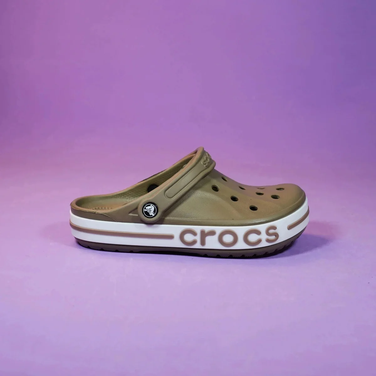 Crocs Classic Clog Olive Bayaband Sandals