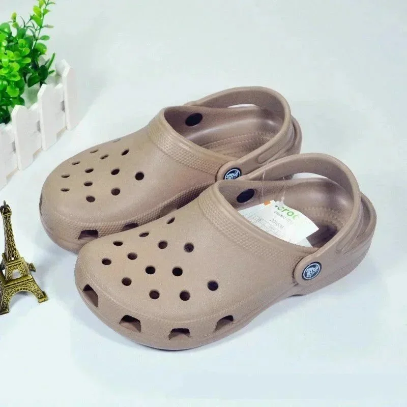 Crocs Classic Clog Beige Sandals