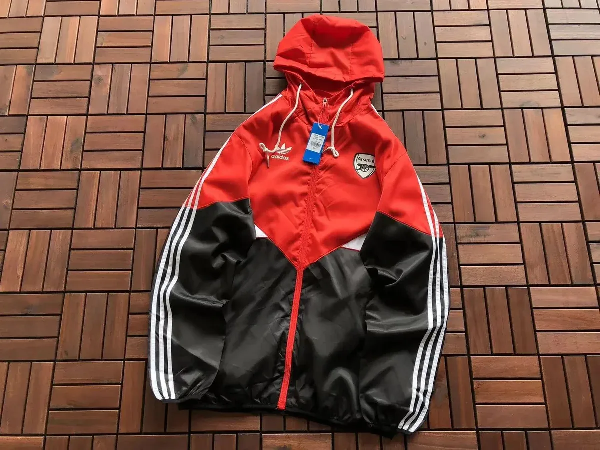 Adidas Arsenal Classic Football Jacket Red/Black
