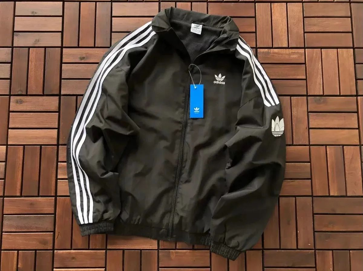 Adidas Classic Football Black Track Jacket