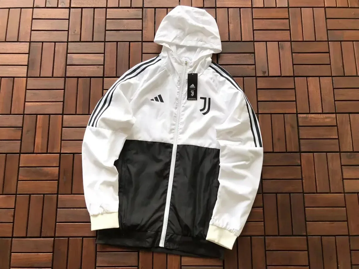 Adidas Juventus Classic Football Jacket White/Black