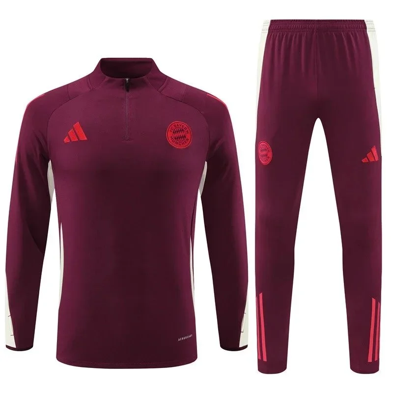Adidas Classic Football Bayern Munich Burgundy Training Set
