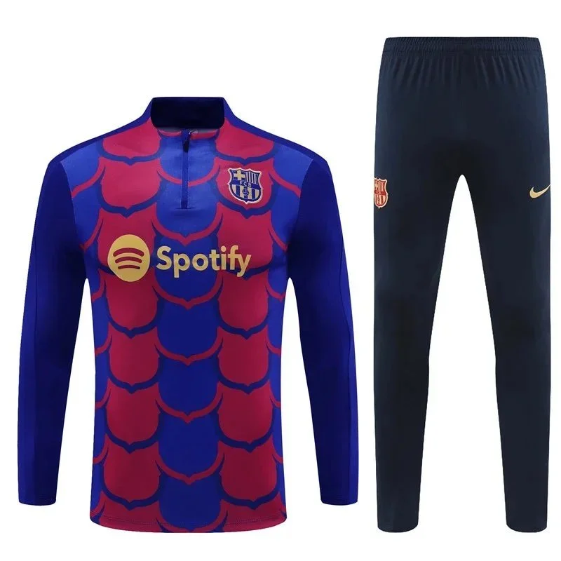 Nike FC Barcelona Training Set -巴萨红蓝色 Tracksuit