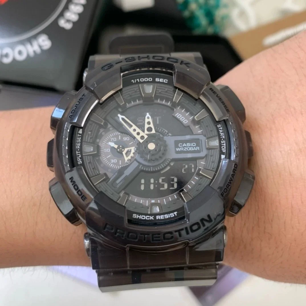 Casio G-Shock GA-100 Black Analog-Digital Watch
