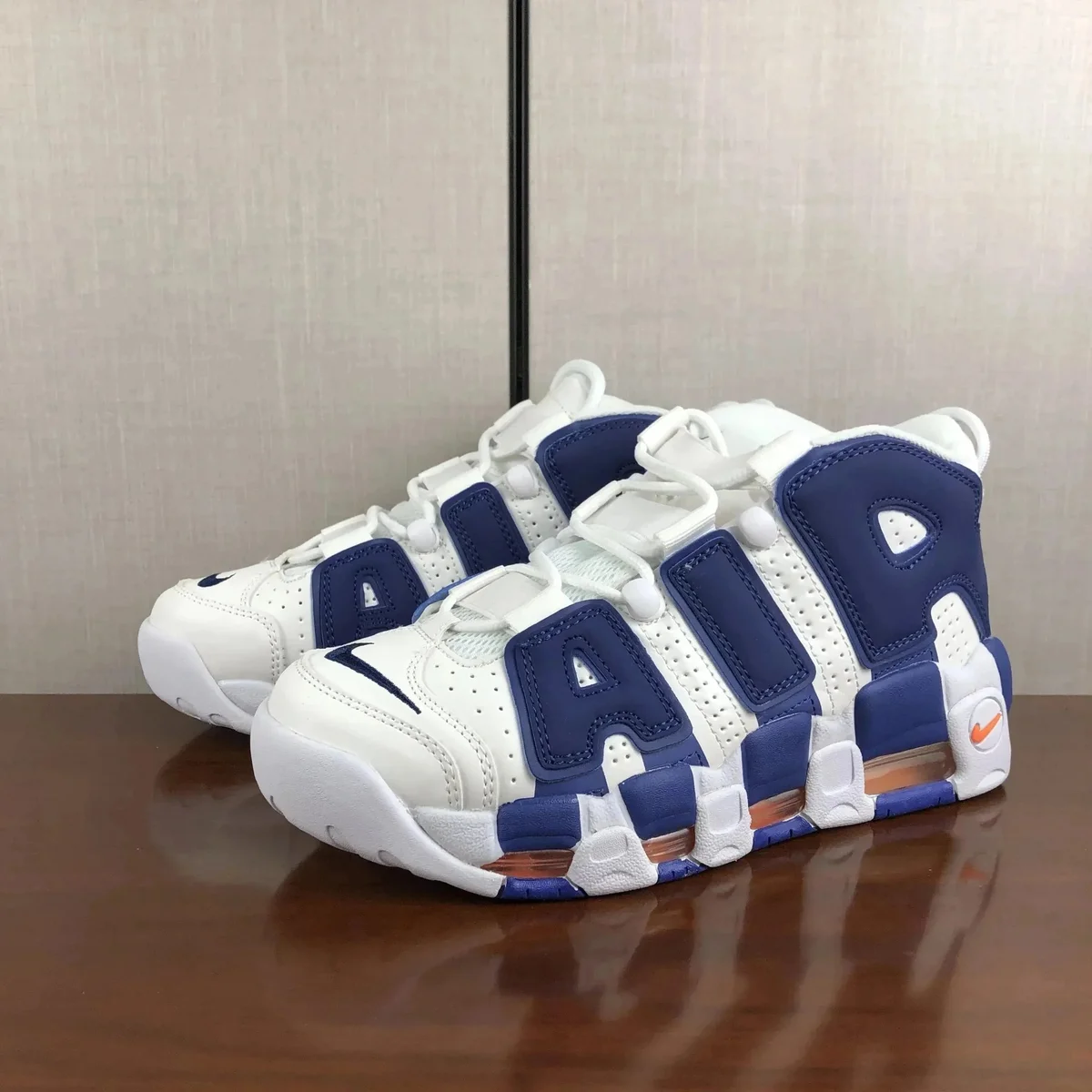 Nike Air More Uptempo Sail/University Blue Sneakers
