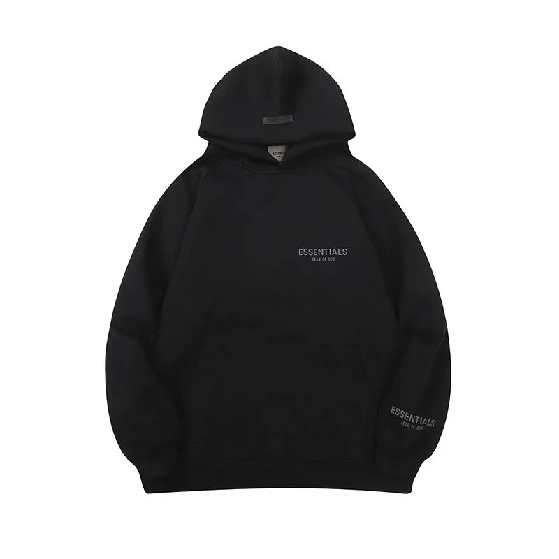 Fear of God Essentials Black Hoodie