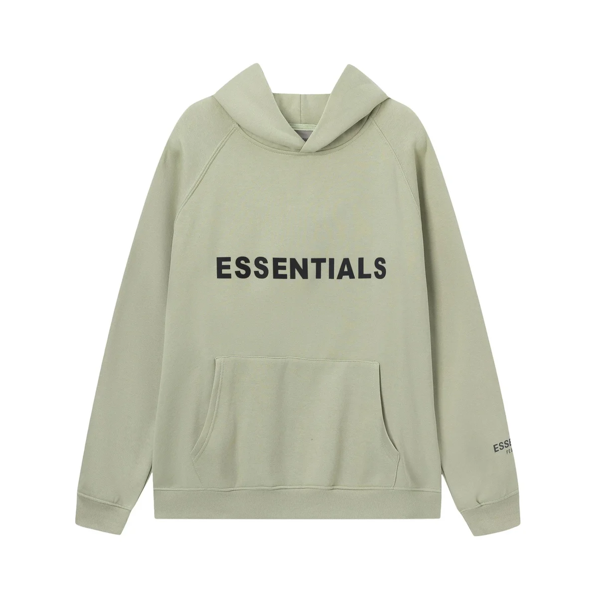 Fear of God Essentials Olive Hoodie Sweatshirt