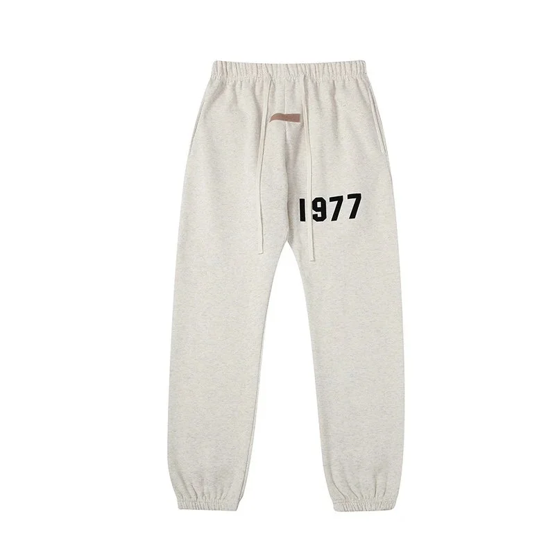 Light Grey 1977 Sweatpants Casual Bottoms