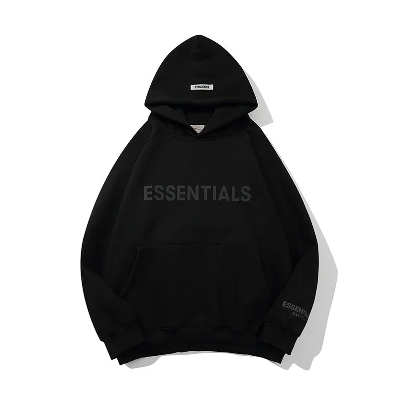 Fear of God Essentials Black Hoodie