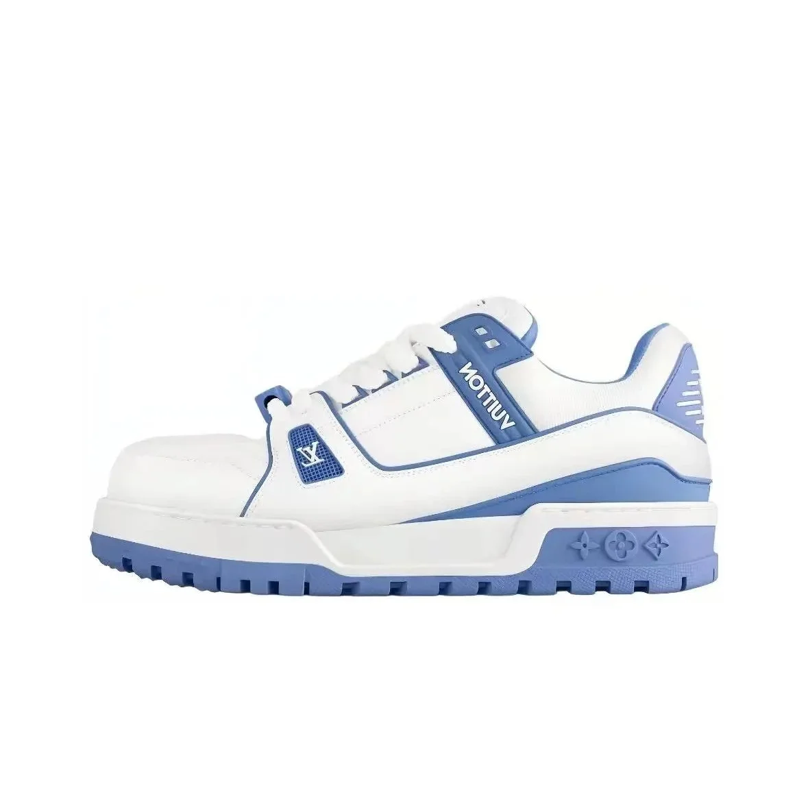 Louis Vuitton LV Trainer White/Blue Sneakers