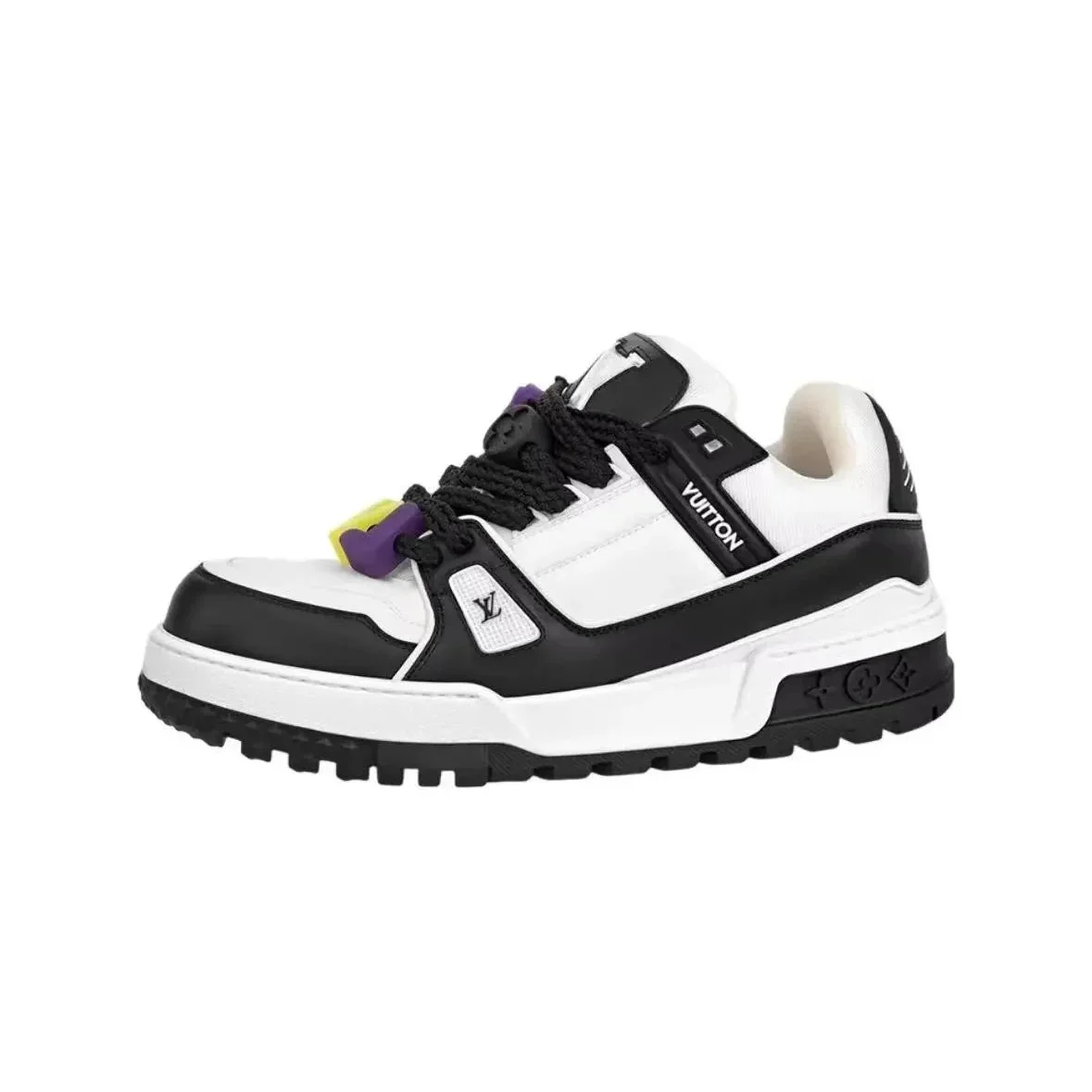 Louis Vuitton LV Trainer Black & White Sneakers