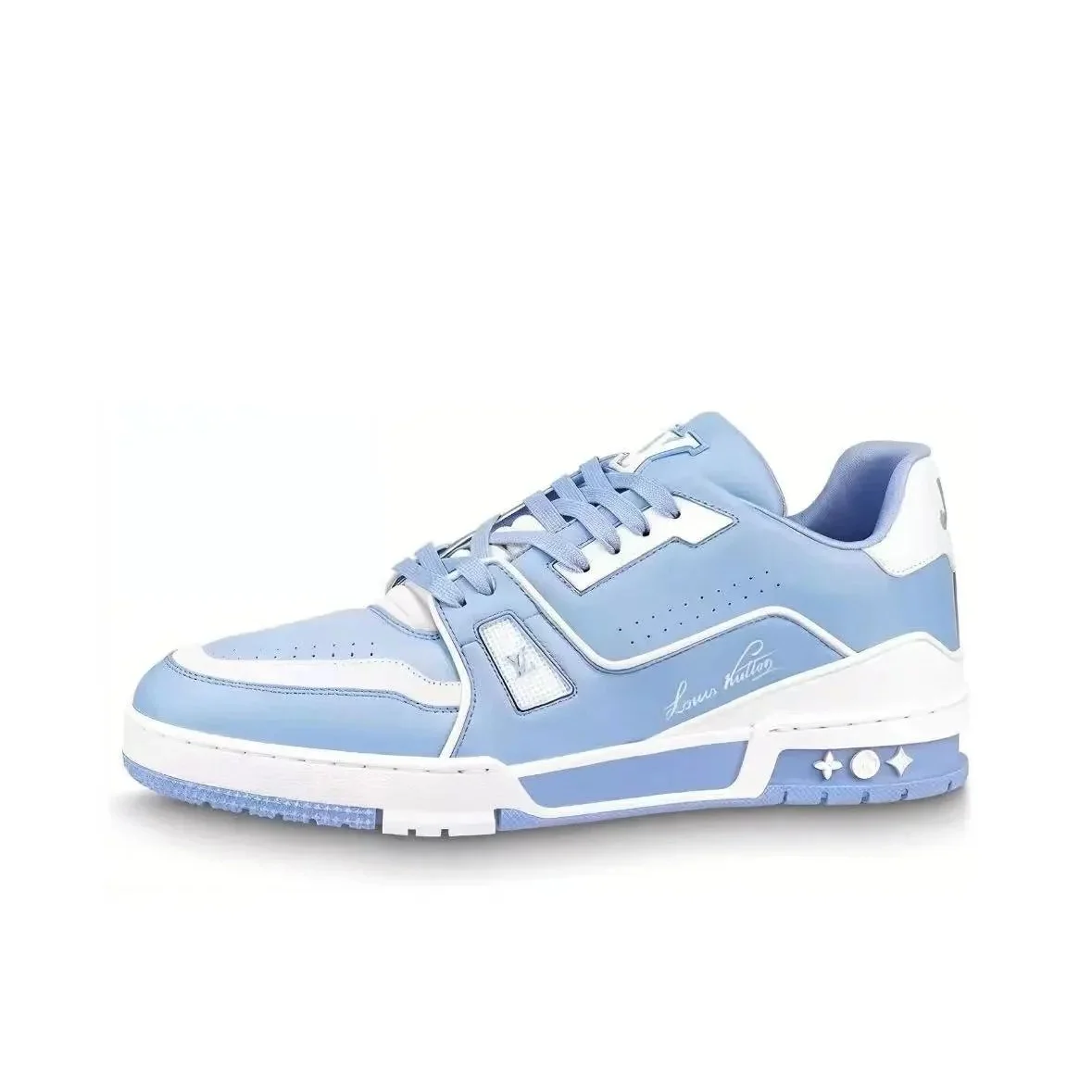 Louis Vuitton LV Trainer Light Blue Sneakers
