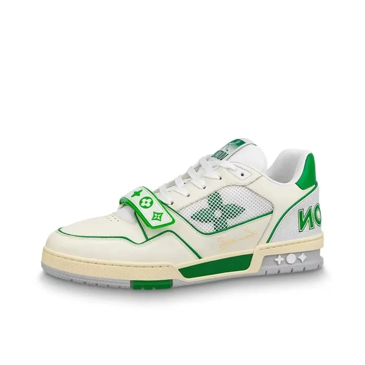 Louis Vuitton LV Trainer White/Green Sneakers