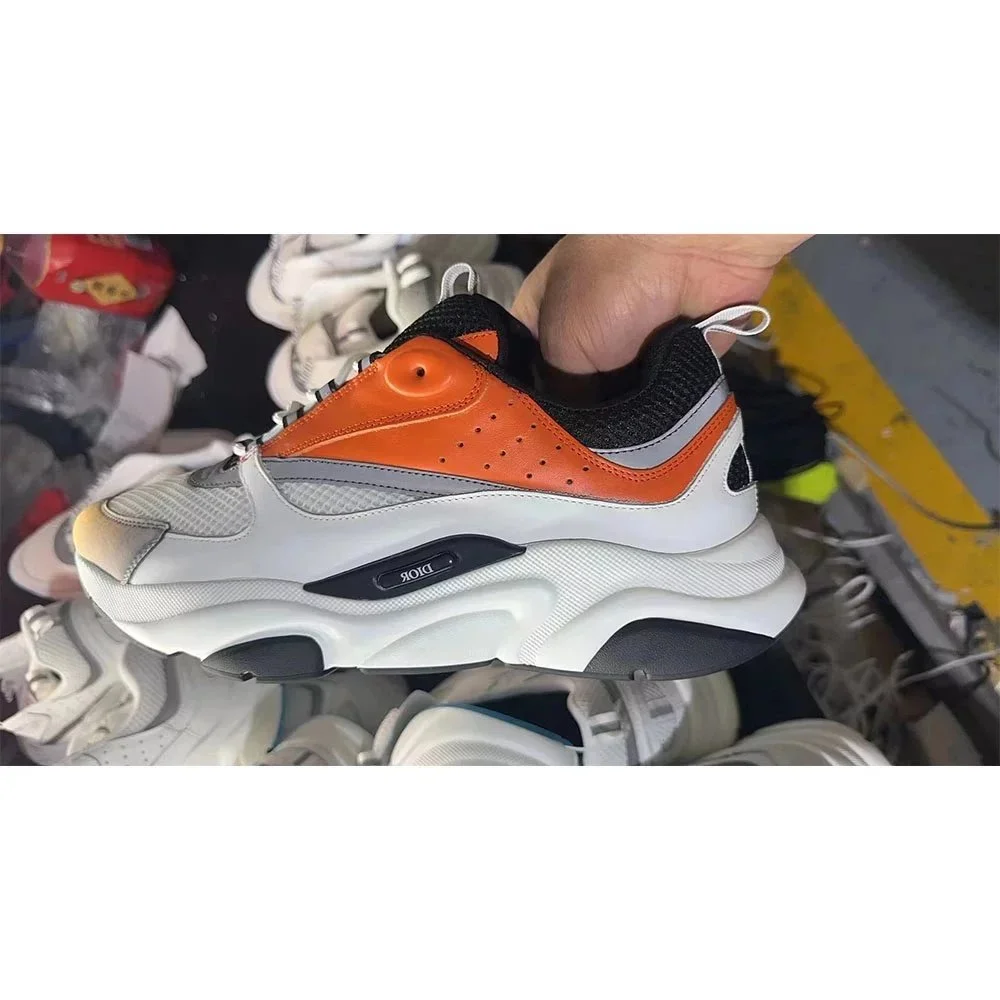 Dior Dior Book Tote Orange/White Sneakers