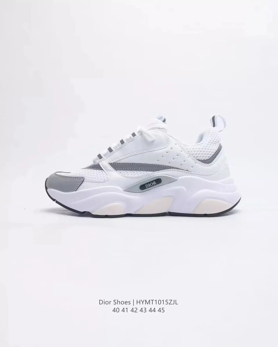 Dior Dior Book Tote White & Grey Sneakers
