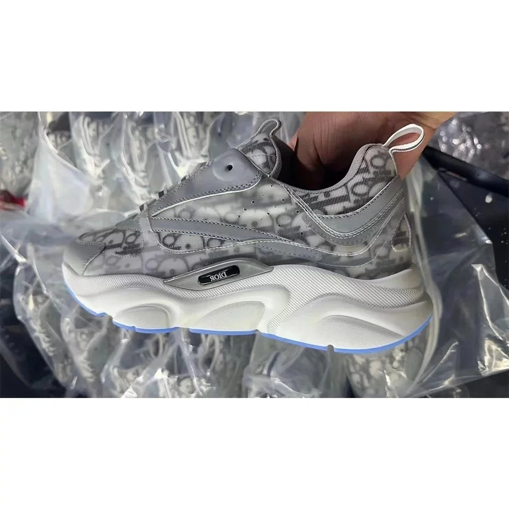 Dior Lady Dior Grey/White Sneakers